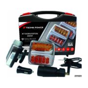 KIT DE SINALIZAÇAO FR 12/24V MAGNETICO SEM FIOS